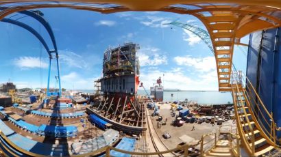 360° TIMELAPSE FOR SHIPYARD FABRICATION